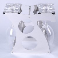 不锈钢创意造型酒架杯架 2062