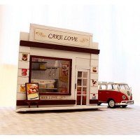 DIY欧洲迷你店铺-蛋糕风情