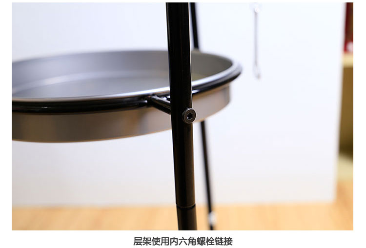 开利原单三层个性冰酒盆冰酒架户外酒水桶多用途收纳盆P1115