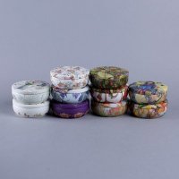 彩色大号鼓形罐马口铁储物罐 糖果罐子家居装饰储物罐多色可选 下单备注颜色DD