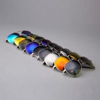 太阳镜个性金属镜框潮人大框墨镜时尚太阳眼镜 JQ24