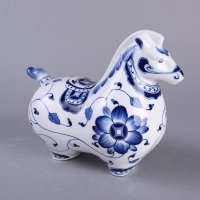 中式高温陶瓷摆件 高档家居摆件 家居装饰工艺品陶瓷摆件YMTC38