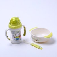 儿童餐具组合 奶瓶+碗+勺子组合套装 宝宝餐具套装TMY-4849（不开发票）