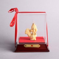 卡通生肖鸡摆件 金色风水装饰摆件 送礼办公室镇宅家居装饰摆件JYG01