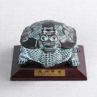 小龙龟家居摆件 铜色复古纯铜风水装饰摆件 送礼办公室镇宅家居装饰摆件 JYG89