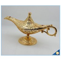 高档复古阿拉丁神灯 金属珐琅工艺许愿灯 家居店面摆件 高档礼品 金属工艺品 神灯装饰品