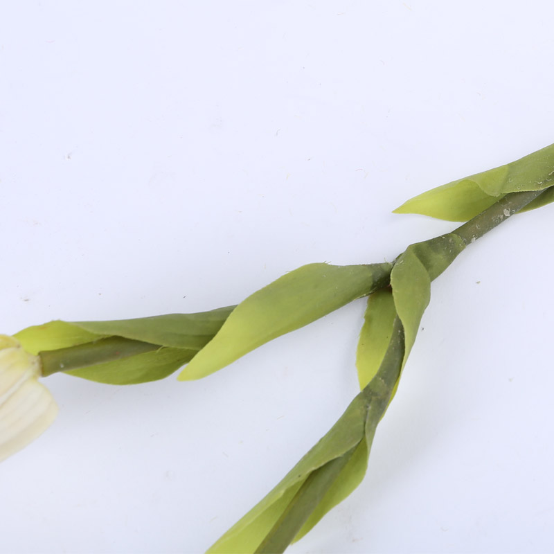 仿真花 淡黄色姜花装饰花 样板房办公室家居客厅茶几摆放装饰花 NF075