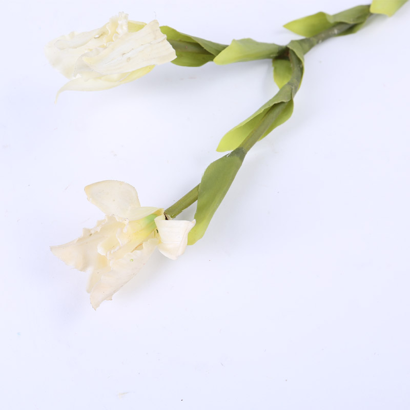 仿真花 淡黄色姜花装饰花 样板房办公室家居客厅茶几摆放装饰花 NF074