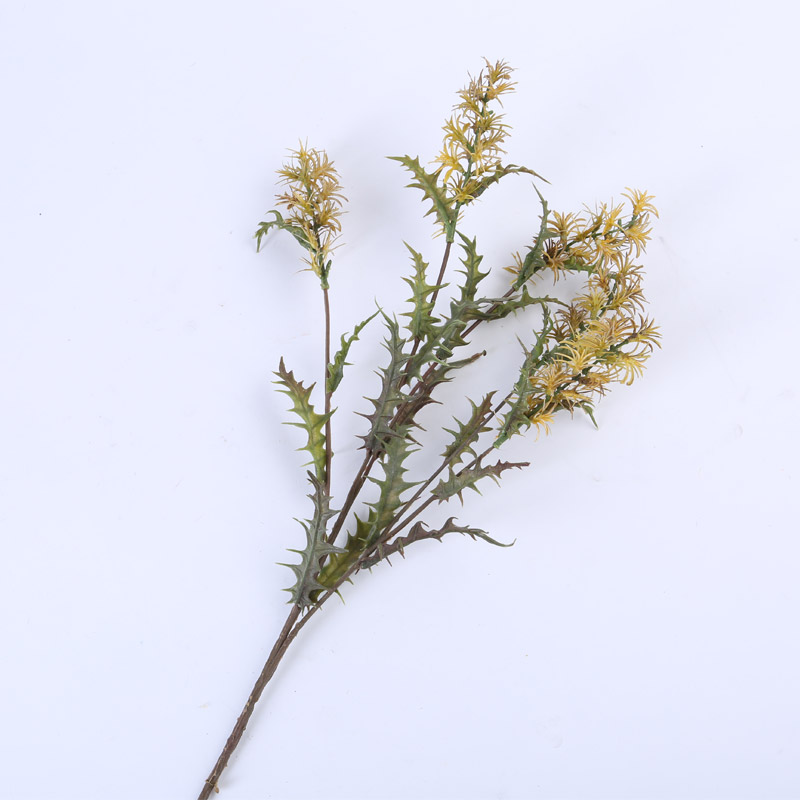 仿真花 80头小野松草装饰花 样板房办公室家居客厅茶几摆放装饰花 NF174