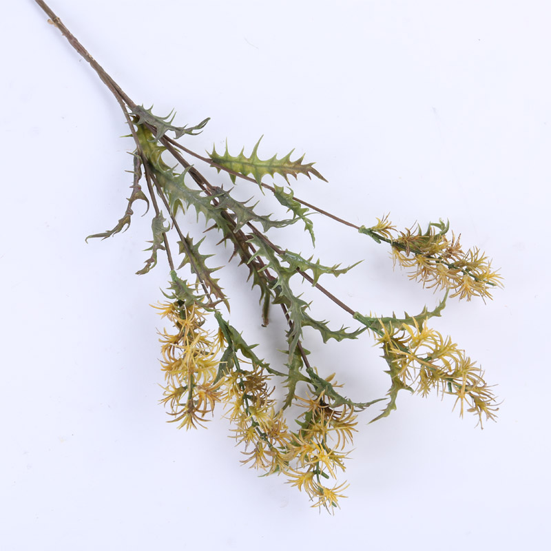 仿真花 80头小野松草装饰花 样板房办公室家居客厅茶几摆放装饰花 NF173