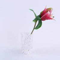 仿真花 一花一蕾百合装饰花 样板房办公室家居客厅茶几摆放装饰花 NF13