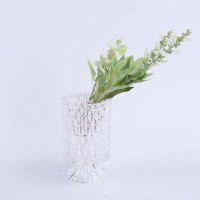 仿真花 白花短鼠尾草装饰花 样板房办公室家居客厅茶几摆放装饰花 NF19