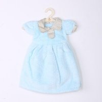 天蓝色可爱公主裙小衣服擦手巾 ZN209
