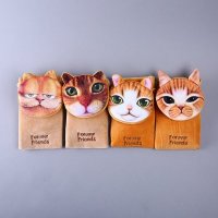 宠物猫毛绒宠物小背袋 逛街便捷手机袋零钱袋可爱毛绒袋 LS14
