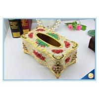 高档欧式锌合金纸巾盒 复古俄罗斯城堡抽纸盒  创意家居用品 送礼佳品纸巾盒