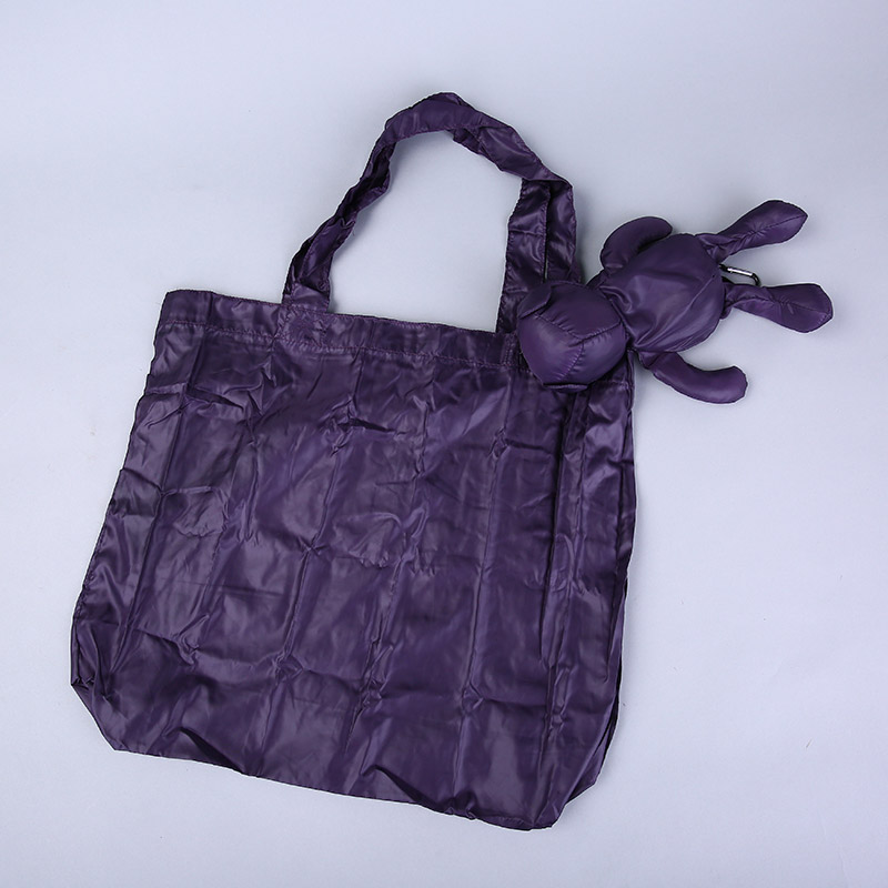 小熊收藏式环保袋 时尚简约便携环保袋可爱公仔包包 GY454