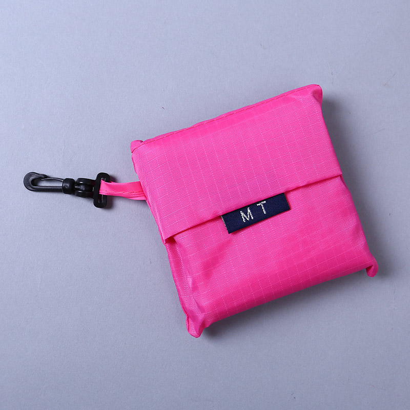 折叠收藏式环保袋 时尚简约纯色便携背心环保袋 GY921