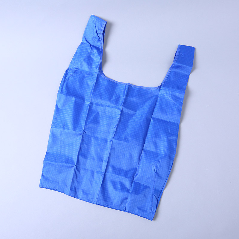 折叠收藏式环保袋 时尚简约纯色便携背心环保袋 GY824