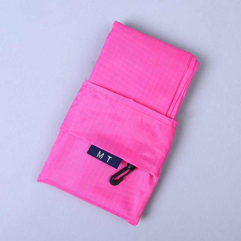 折叠收藏式环保袋 时尚简约纯色便携背心环保袋 GY924