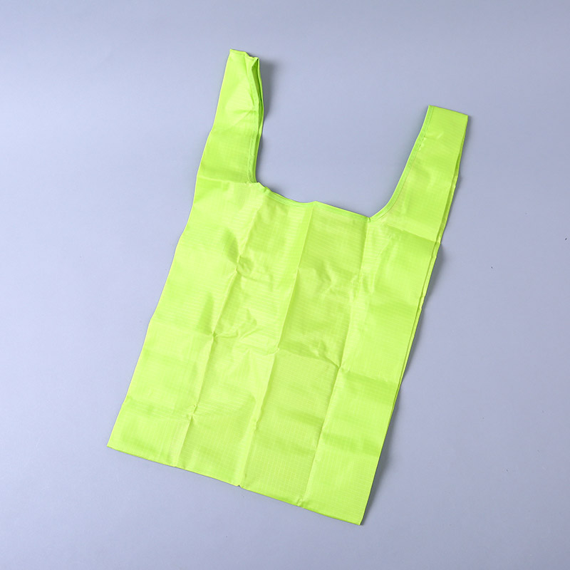 折叠收藏式环保袋 时尚简约纯色便携背心环保袋 GY844