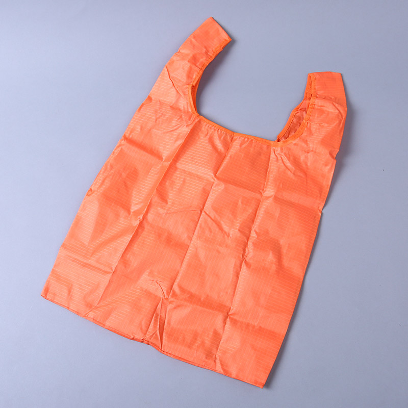 折叠收藏式环保袋 时尚简约纯色便携背心环保袋 GY875