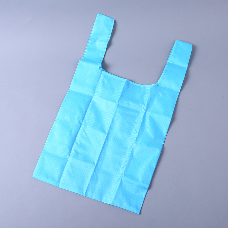 折叠收藏式环保袋 时尚简约纯色便携背心环保袋 GY854