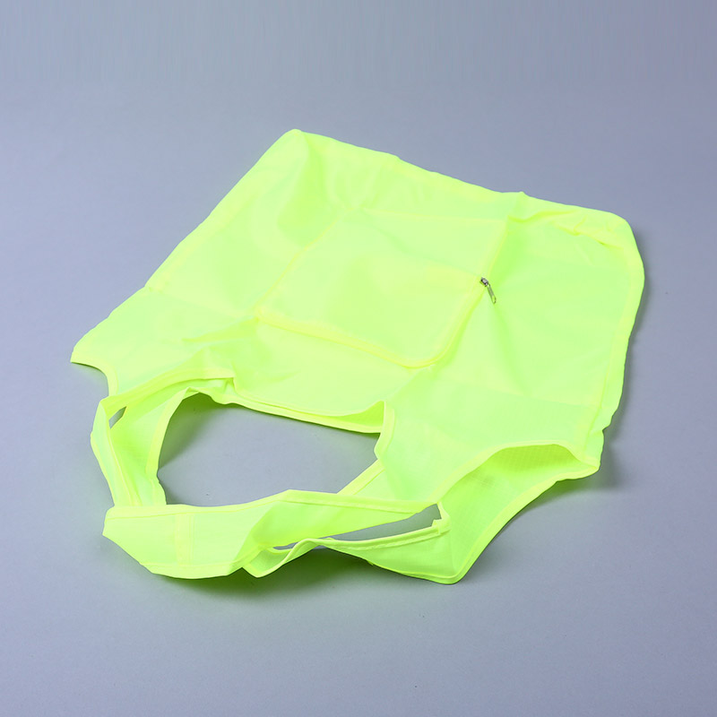 折叠收藏式环保袋 时尚简约纯色长方形便携背心环保袋 GY985