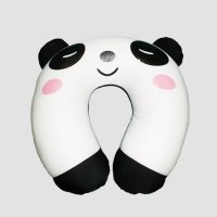 三缘广 环保泡沫粒子 单面U枕 熊猫 多色 U型枕 颈枕 靠垫 抱枕 公仔 玩具 玩偶 娃娃