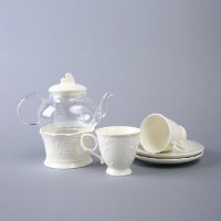 陶瓷咖啡器具高档咖啡壶咖啡杯碟套装YZD10