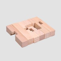 盒装6根孔明 木制益智玩具解锁孔明锁鲁班锁系列 成人休闲儿童益智玩具 AOE30