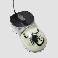 光电鼠标 昆虫王国鼠标 黑色蝎子昆虫鼠标