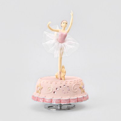 旋转芭蕾女孩跳舞星星音乐盒时尚创意摆件礼品家饰品生日礼物欧式音乐盒 MP-934