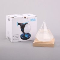 简约创意天气瓶摆件节日礼物书房卧室装饰