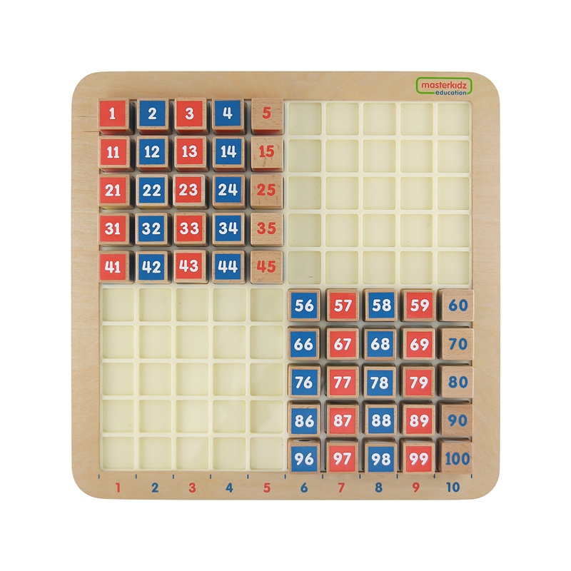 贝思德 多用途1-100数字方块板3