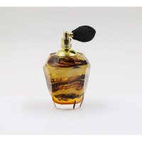欧式幻彩琉璃香水瓶造型摆件卧室书房装饰