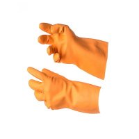 HDG超强耐用型天然橡胶手套SMLXL