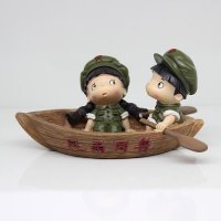 大禹家喜 革命爱情小兵结婚礼品时尚礼物创意家居摆件结婚礼物DY9345