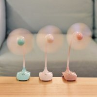 自由星触控鼠标夹子充电风扇