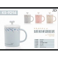 可爱创意每天的休闲生活杯学生杯礼品杯陶瓷杯