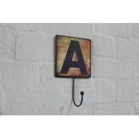 西式创意26个字母挂钩卧室客厅商铺装饰