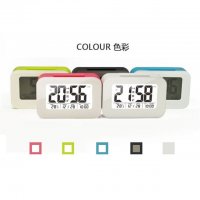 简约多功能电子钟 办公室床头桌面闹钟时钟（下单备注颜色）
