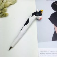 奶牛 木制动物笔木雕笔