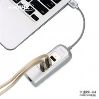 卡迪RU-U4 2.03USB网口HUB集线器