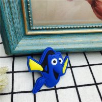 蓝色小鱼 创意磁性冰箱贴