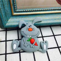 小灰兔 创意磁性冰箱贴
