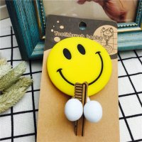 表情笑脸 创意吸盘吸墙牙刷架