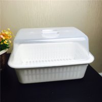 E-789L 塑料厨房用品置物架水槽沥水架滴水碗碟收纳架水池碗筷碟滤水架子