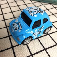 模型车 蓝色小汽车模型玩具车