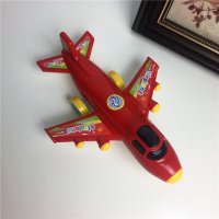 模型飞机 红色飞机模型玩具