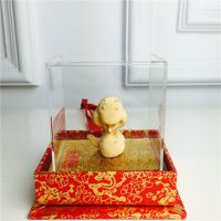 中式风水绒沙金工艺装饰摆件 生日贺寿喜庆婚宴礼物